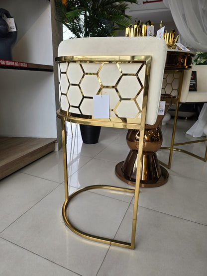 Silla de barra de lujo importada