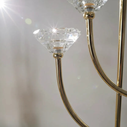 Candelabro Dorado 6 Brazos 50cmx34cm lujo