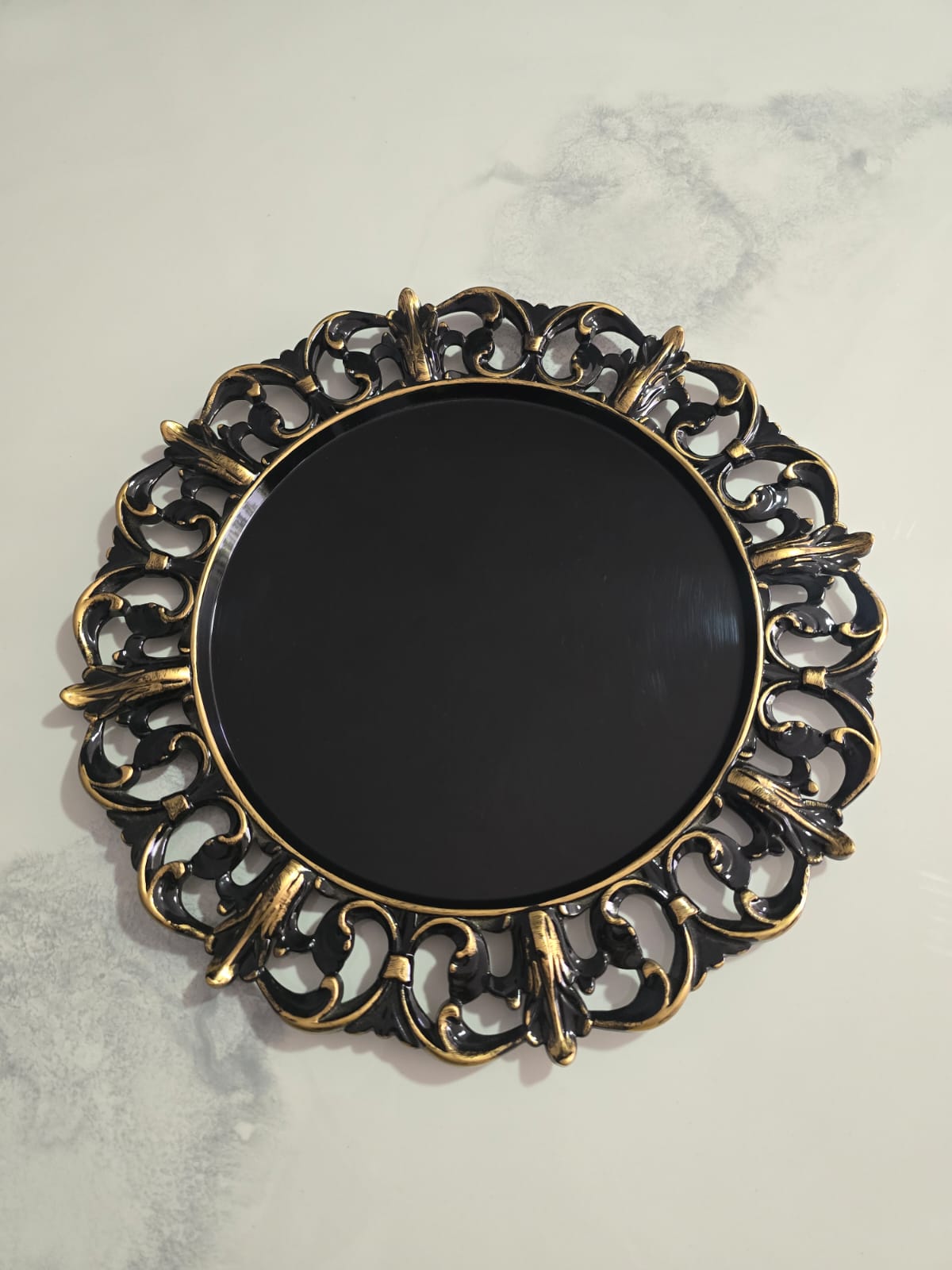 PAGO CONTRAENTREGA Combo No.1: portaplato negro dorado, individual dorado. $22.000 cada puesto, envío incluido.